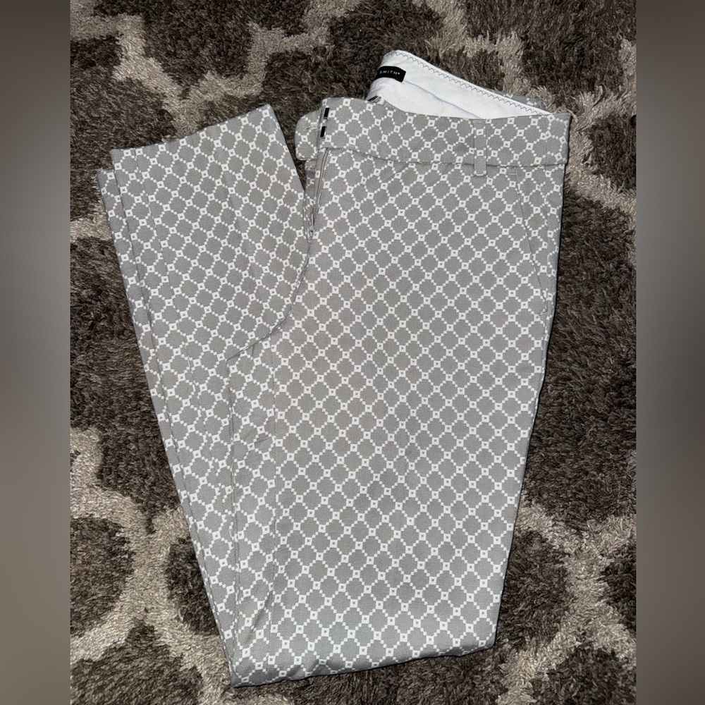 Will Smith Gray Patterned Pants - image 2